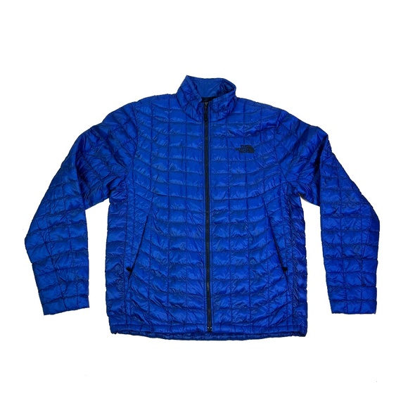 The North Face Jacket Monster Blue Thermoball Full Zip Puffer. - Picture 1 of 5